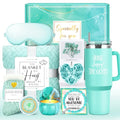 Luxury Self-Care Gift Basket for Women with Blanket & Spa Kit