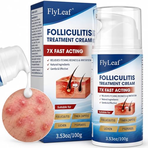 Folliculitis Treatment Cream 5% Benzoyl Peroxide & Tea Tree Oil