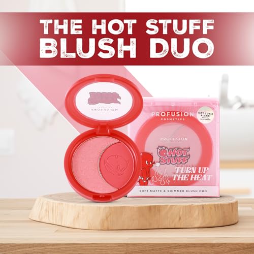 Profusion Casper & Hot Stuff Blush Duo - Matte & Shimmer
