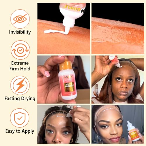 Wig Installation Kit with Lace Glue, Tint Mousse & Remover