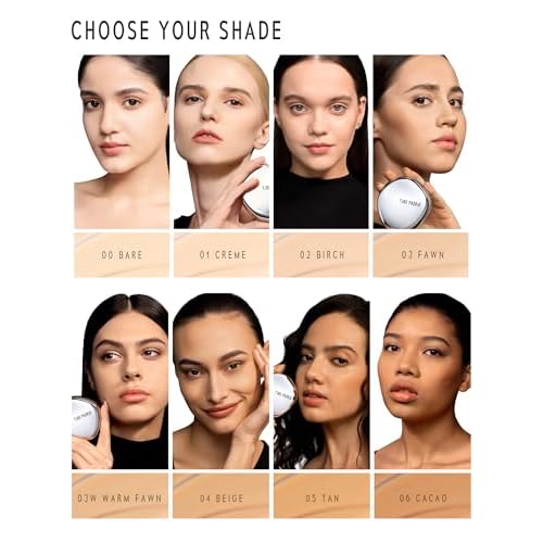 Timeless Lumina Matte Cover Cushion Foundation -02 Birch, Full Coverage Air Cushion, Lightweight & Natural Flawless Matte Finish, 12H Oil Control, Long-Lasting, Waterproof, Sweatproof