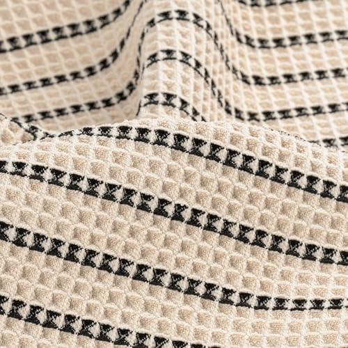 POLYTE Microfiber Waffle Wash Cloth 13x13 in | 4 Pack