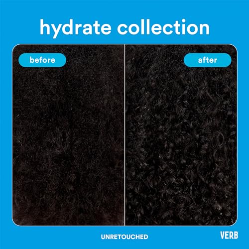 VERB Hydrate Styling Cream - Smooth + Reduce Frizz for Dry + Frizzy Hair - Amber + Warm Jasmine Scent