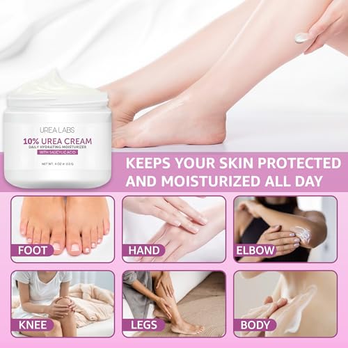 10% Urea Cream with Aloe Vera & Jojoba Oil - 150ml