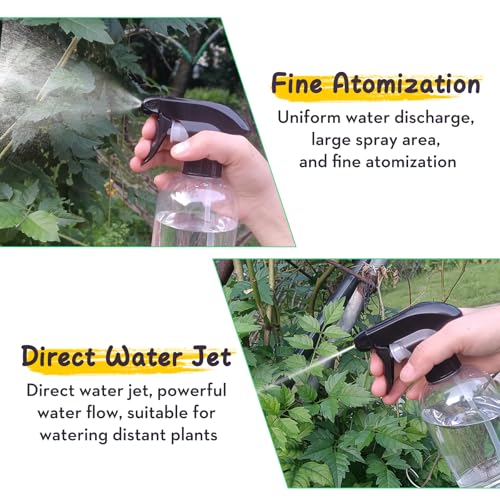 Bynccea 300ml Empty Spray Bottle - Adjustable Mist Nozzle