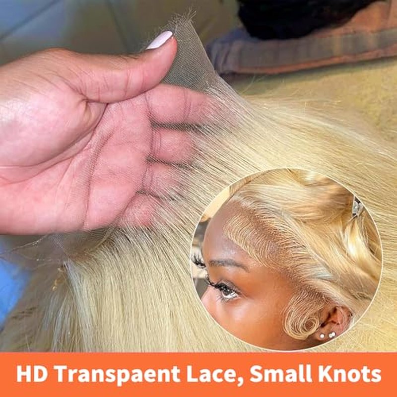 34" 613 Body Wave Lace Front Wig - 13x6 HD Human Hair