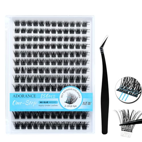 Self-Adhesive Lash Clusters Kit – 156 Mixed Length 8-16mm