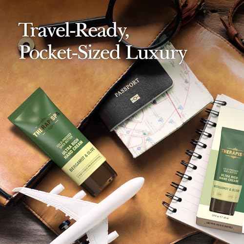 THERAPISPA Ultra Rich Hand Cream ? Intensive Hydration & Repair for Dry, Chapped Hands | Enriched with Shea Butter, Ceramides, Niacinamide (B3) & Panthenol (B5) (Lavender, 2.0 oz, Pack of 1)