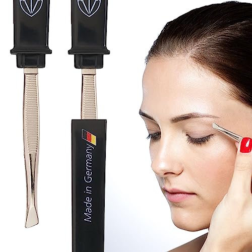 3 Swords Germany - Brand Quality Pocket Tweezers Manicure Pedicure Grooming for Professional Finger & Toe Nail Care by 3 Swords, Made in Solingen Germany (7407)