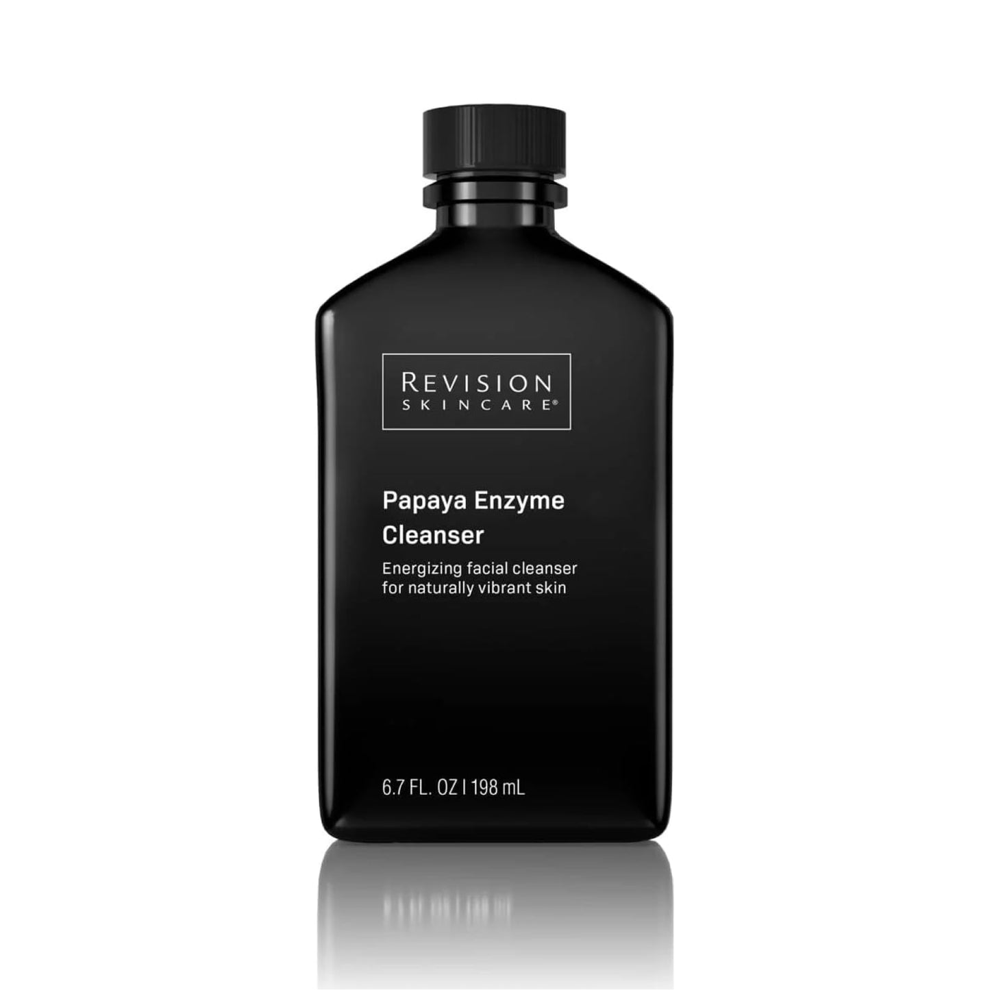 Revision Skincare Papaya Enzyme Cleanser, Energizing Facial Cleanser with Salicylic Acid, Soothing and Exfoliating, 3.4 fl oz