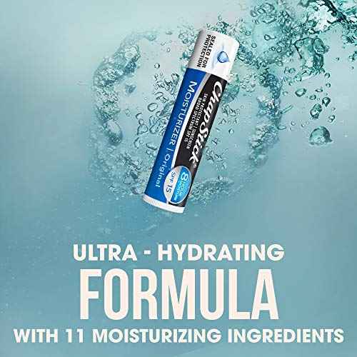 ChapStick Dry Lips & Cold Sore Pain Relief Bundle ? Classic Medicated ChapStick + Original Moisturizer Lip Balm with SPF 15, 0.15 Oz Ea (2 Piece Set)