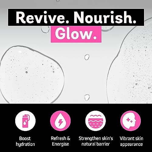 ZUMBA Glow Serum for Face - Vitamin B3/E + Hyaluronic Acid - Hydrating Face Serum & Skin Brightening Serum - Non-Comedogenic Post-Workout Natural Glow Serum - Face Serum for Glowing Skin, 1.7 Fl Oz