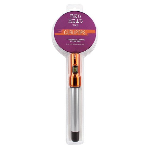 Bed Head Curlipops Clamp-Free Curling Wand Iron | For Loose Curls and outragious body (1 in)