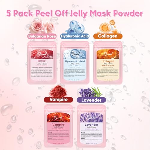 Pjordo Nano Ionic Facial Steamer Spa Kit with 12 Tools