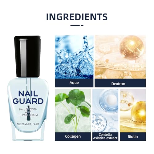 Nail Growth & Repair Serum 2-Pack - Strengthening Natural Nail Treatment