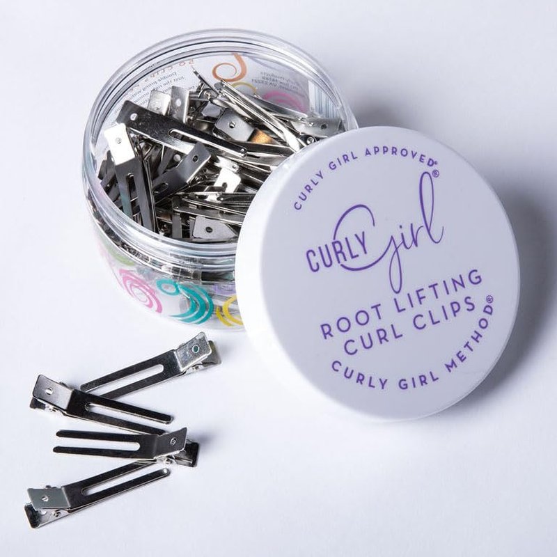 Curly Girl 50 Double Prong Hair Clips for Root Lifting & Volume