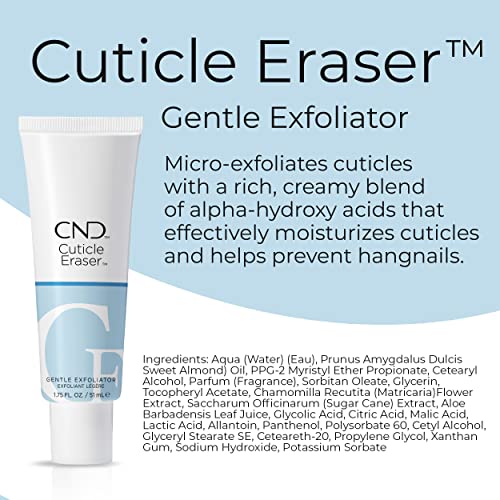 CND The Cuticle Couple SolarOil & Cuticle Eraser Set - 0.5 oz Each