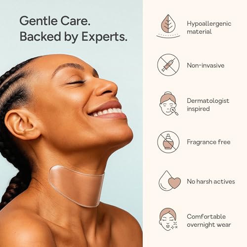 Reusable Silicone Lip Wrinkle Patches for Smile Lines