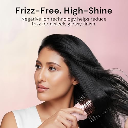 L'ANGE HAIR Le Volume 2-in-1 Blow Dryer Brush | 75mm Titanium
