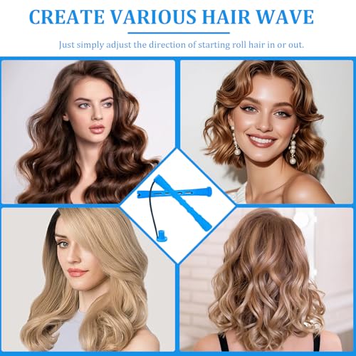 40 Pcs Small Perm Rods for Short Hair, 0.35 In Curling Rollers