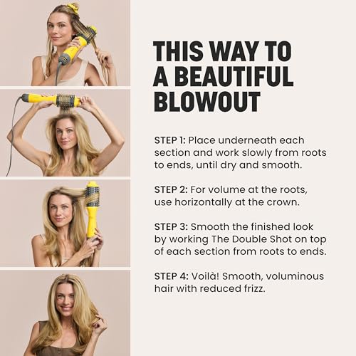 Drybar The Double Shot Blow-Dryer Brush | Ionic Volume & Frizz Control