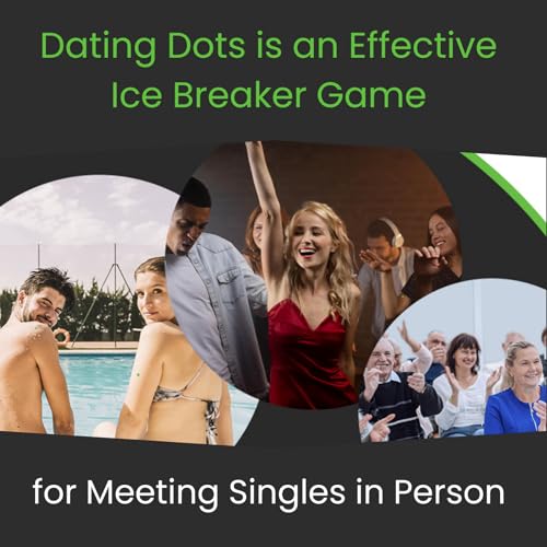 New Fun Game to Meet Singles with Temporary Tattoos | Effective Ice Breaker for Dating | Waterproof, Glow in the Dark | Unique Party Game for Singles