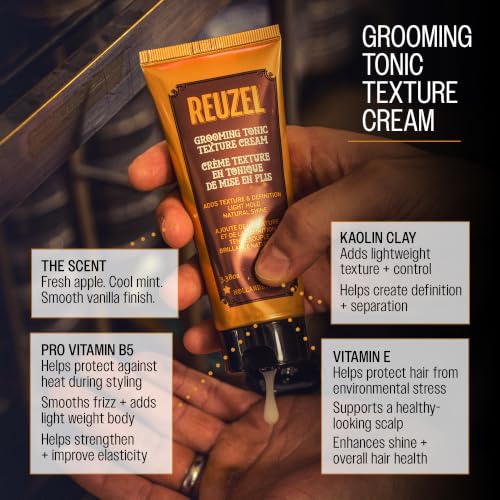 REUZEL Grooming Tonic Texture Cream - Light Hold & Natural Shine