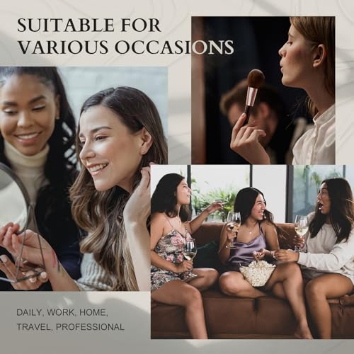 Color Nymph All-in-One Makeup Kit with Mirror - Gold Cosmetic Set