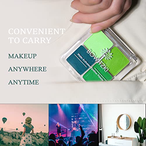Bowitzki Water Activated Eyeliner Palette - 4 Colors