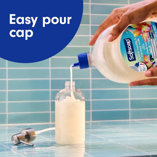 Softsoap Liquid Hand Soap Refill, Warm Vanilla & Coconut Milk, 50 fl oz