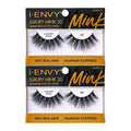 i-ENVY Luxury Mink Lashes 20mm 3D Multi-Curl (2 Pack)
