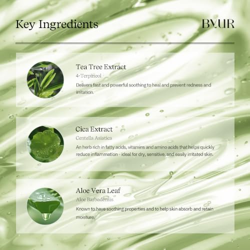 ByUR Green Wonder Toner Pads for Sensitive Skin - Gentle Exfoliation & Soothing, Organic Cotton, 70 Count