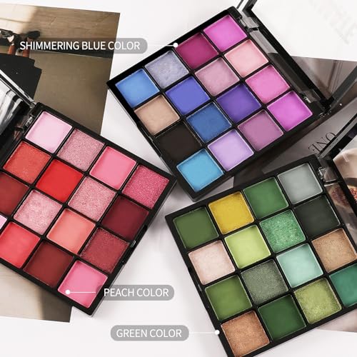 Boobeen 16-Color Eyeshadow Palette – Matte & Shimmer