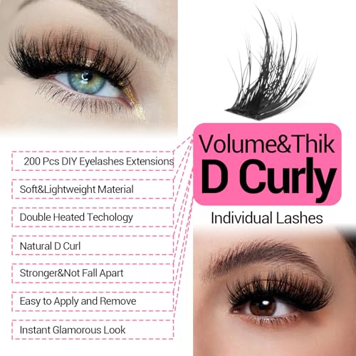 20MM Volume Lashes Extension Kit with Bond and Seal
