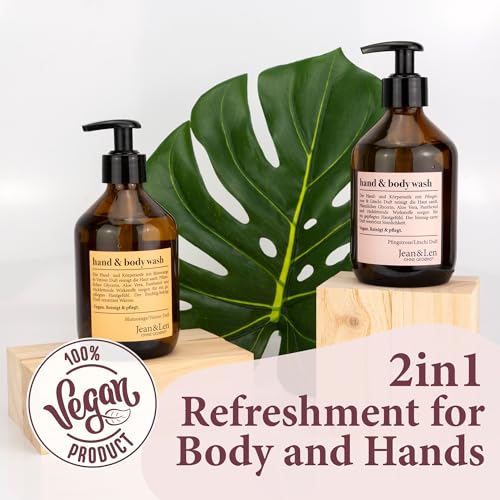 Jean & Len Hand & Body Wash Blood Orange & Vetiver