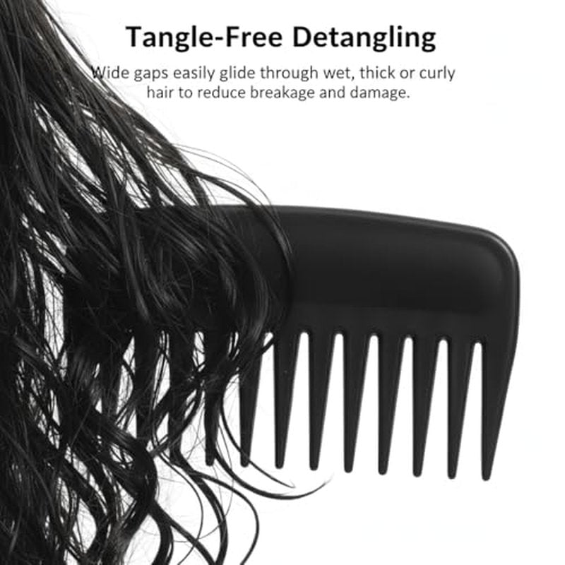 3-Piece Wig Brush Set for Detangling Extensions & Wigs