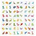 Dinosaur Temporary Tattoos for Kids - 24 Sheets