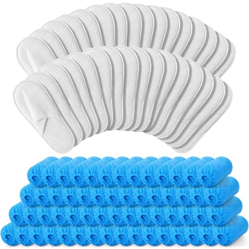 Disposable Slippers for Guest 36 Pairs Velvet Slippers and 400 Pieces Disposable Non Slip Thick Extra Long Shoe Covers for Indoor Outdoor Use