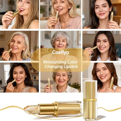 pH Color-Changing Lipstick by Coellyo - Moisturizing Gloss