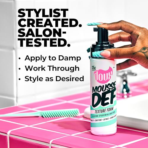 The Doux Mousse Def – Curl Definition Foam for Natural Hair