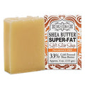 Shea Terra 33% Shea Butter Soap Fragrance Free ? All Natural, Emollient Soap Bar that Cleanses, Moisturizes, Soothes & Calms Sensitive Skin and is Gentle on Baby¡¯s Skin ? 4.5 oz