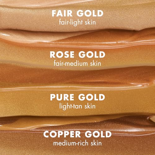 e.l.f. SKIN Bronzing Drops, Liquid Bronzer For Face & Skin, Creates A Sun-Kissed Glow, Infused With Vitamin E, Vegan & Cruelty-Free, Pure Gold