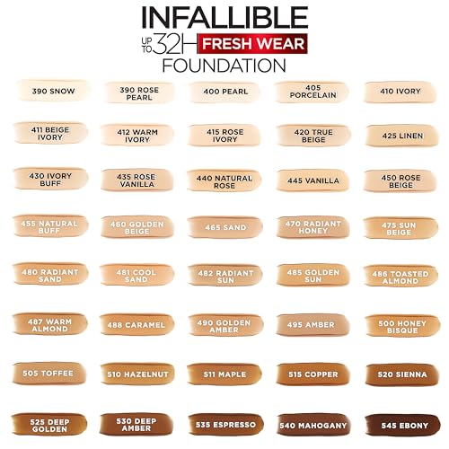 L'Oreal Paris Infallible 24H Foundation - True Beige 420, 1 Fl Oz