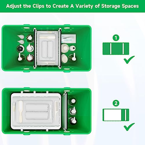 Bogg Bag Divider Tray - 2PCS Adjustable Organizers for Efficient Packing