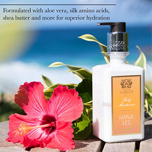 Antica Farmacista Body Moisturizer - Scented Moisturizing Lotion with Aloe Vera, Green Tea & Sweet Almond Oil - Luxury Gift for Any Occasion - Lavender & Lime Blossom, 10 fl oz