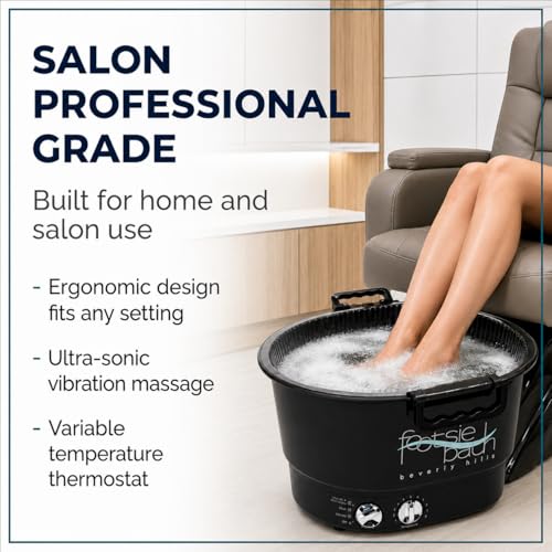 Professional Pedicure Foot Spa with Vibration & Timer