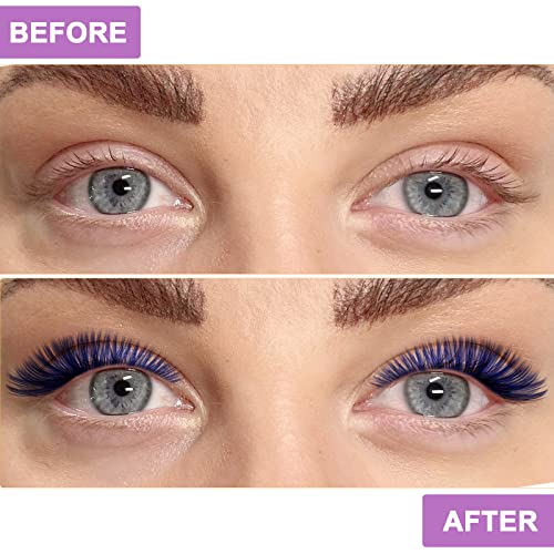 40D Colored Lash Clusters - 280pc DIY Extensions (13mm)