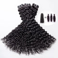 Triippy Deep Wave Human Hair Bundles 14 16 18 Inch