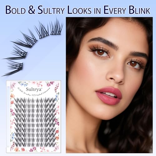 Wispy Fox Eye Lash Clusters 9-12mm 100pcs DIY Extensions