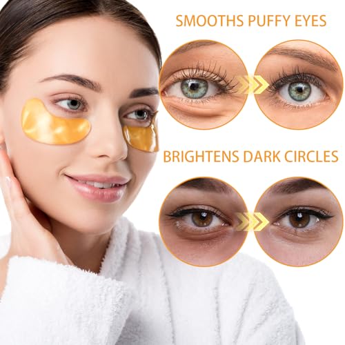 30 Pairs Collagen Lip & Eye Mask Kit – Dark Circles & Lip Care